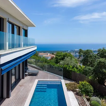 Architect-designed House Heated Pool And Sea View 别墅 Mandelieu