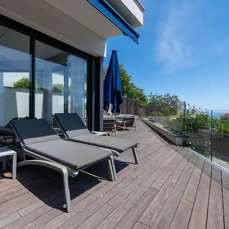 Architect-designed House Heated Pool And Sea View Villa Mandelieu