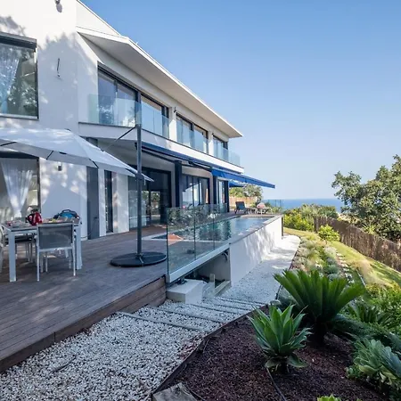 빌라 Architect-designed House Heated Pool And Sea View 망들리유 라 나플