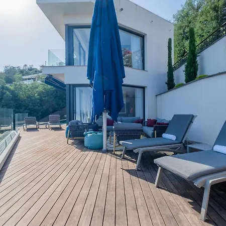 Architect-designed House Heated Pool And Sea View Villa Mandelieu
