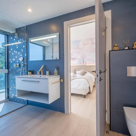 Architect-designed House Heated Pool And Sea View Villa Mandelieu-la-Napoule