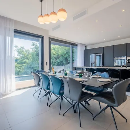 Architect-designed House Heated Pool And Sea View Villa Mandelieu