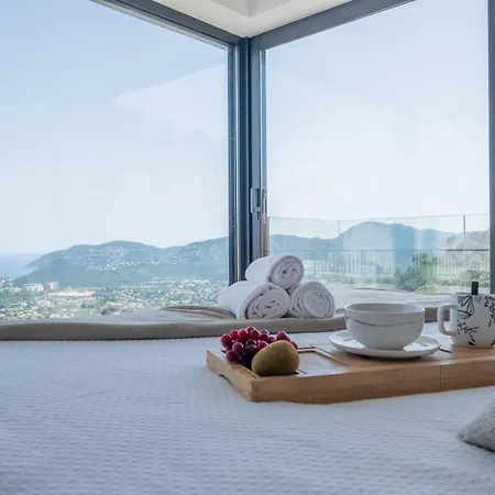 Architect-designed House Heated Pool And Sea View Villa Mandelieu