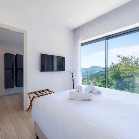 Architect-designed House Heated Pool And Sea View Villa Mandelieu