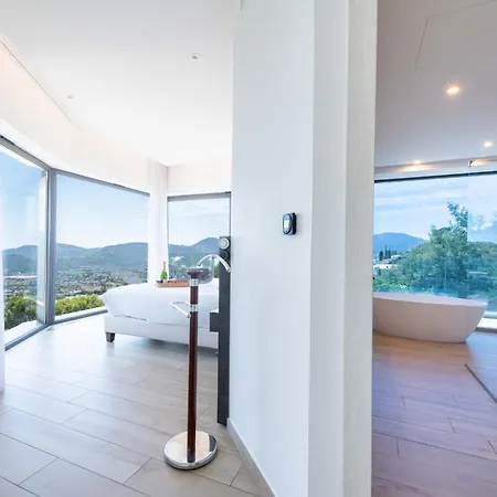 Architect-designed House Heated Pool And Sea View Villa Mandelieu